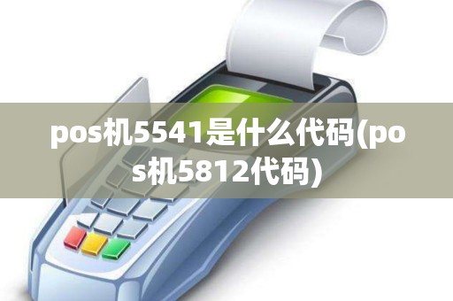 pos机5541是什么代码(pos机5812代码)