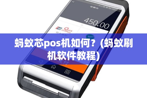 蚂蚁芯pos机如何？(蚂蚁刷机软件教程)