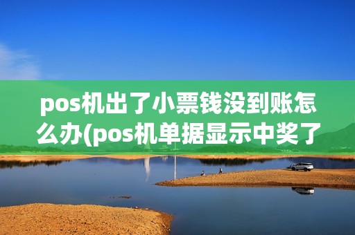 pos机出了小票钱没到账怎么办(pos机单据显示中奖了)