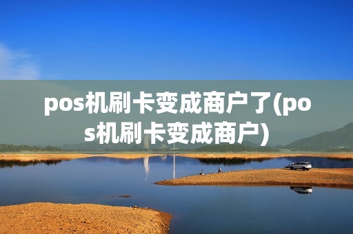 pos机刷卡变成商户了(pos机刷卡变成商户)