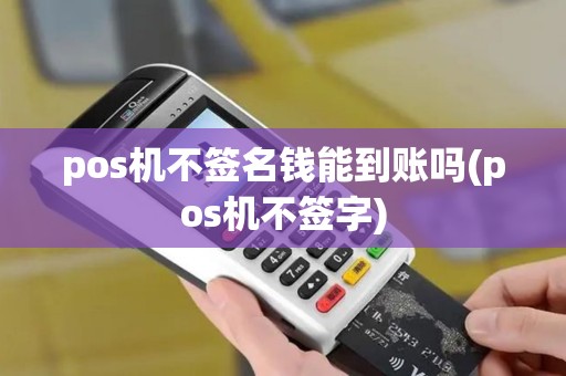 pos机不签名钱能到账吗(pos机不签字)