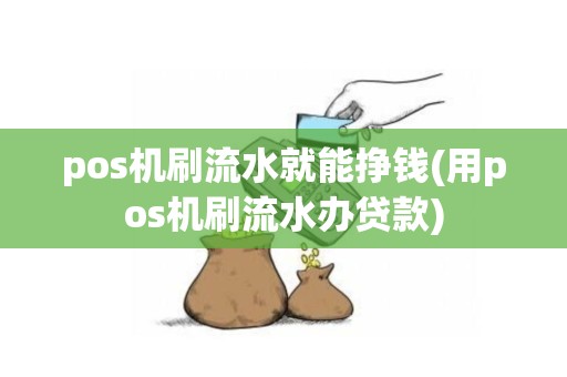 pos机刷流水就能挣钱(用pos机刷流水办贷款)