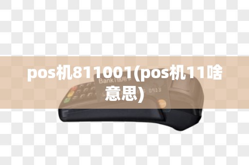 pos机811001(pos机11啥意思)