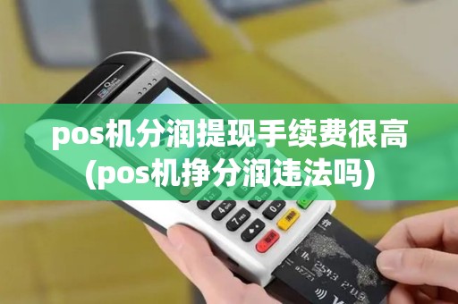 pos机分润提现手续费很高(pos机挣分润违法吗)