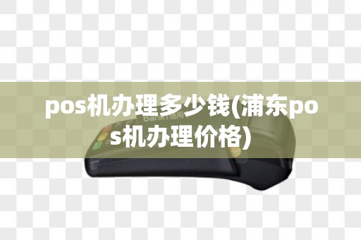 pos机办理多少钱(浦东pos机办理价格)