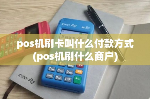 pos机刷卡叫什么付款方式(pos机刷什么商户)