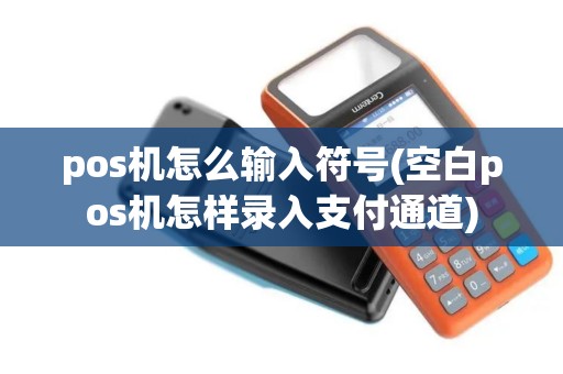 pos机怎么输入符号(空白pos机怎样录入支付通道)