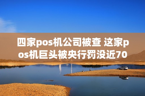 四家pos机公司被查 这家pos机巨头被央行罚没近7000万