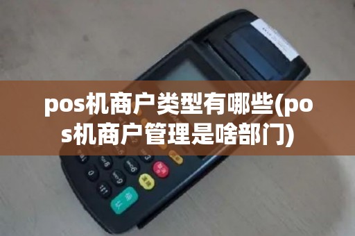 pos机商户类型有哪些(pos机商户管理是啥部门)