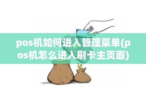pos机如何进入管理菜单(pos机怎么进入刷卡主页面)
