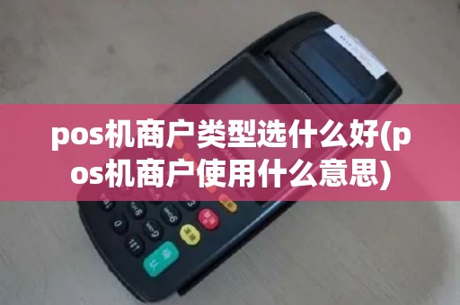 pos机商户类型选什么好(pos机商户使用什么意思)