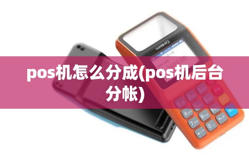 pos机怎么分成(pos机后台分帐)