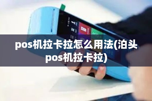pos机拉卡拉怎么用法(泊头pos机拉卡拉)