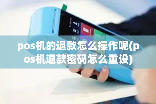 pos机的退款怎么操作呢(pos机退款密码怎么重设)