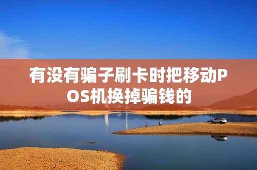 有没有骗子刷卡时把移动POS机换掉骗钱的