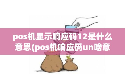 pos机显示响应码12是什么意思(pos机响应码un啥意思)