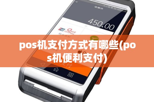 pos机支付方式有哪些(pos机便利支付)