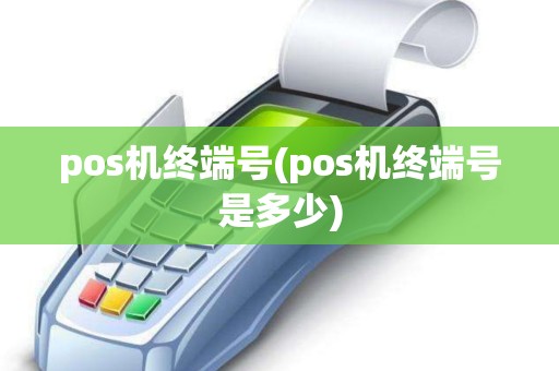 pos机终端号(pos机终端号是多少)