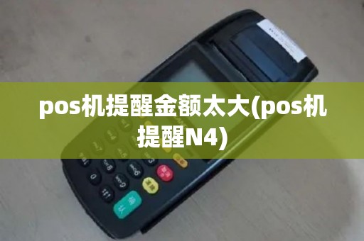 pos机提醒金额太大(pos机提醒N4)