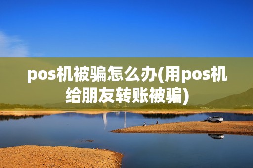 pos机被骗怎么办(用pos机给朋友转账被骗)