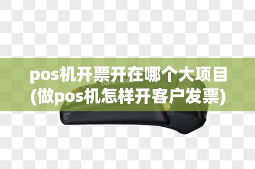pos机开票开在哪个大项目(做pos机怎样开客户发票)