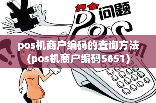 pos机商户编码的查询方法(pos机商户编码5651)