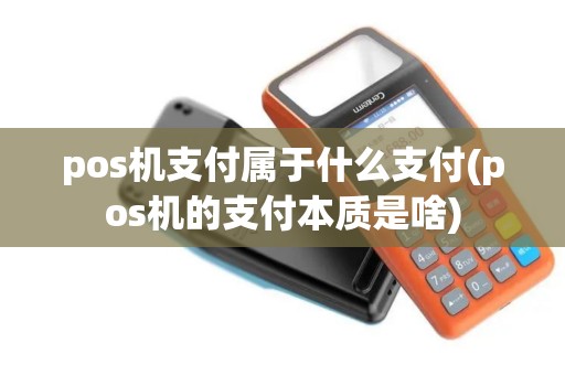 pos机支付属于什么支付(pos机的支付本质是啥)