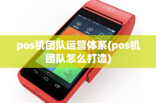 pos机团队运营体系(pos机团队怎么打造)