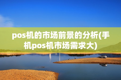 pos机的市场前景的分析(手机pos机市场需求大)