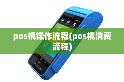 pos机操作流程(pos机消费流程)