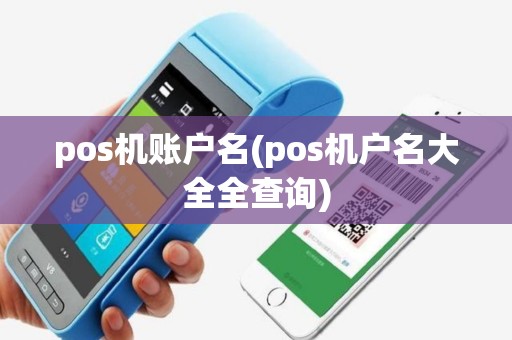pos机账户名(pos机户名大全全查询)