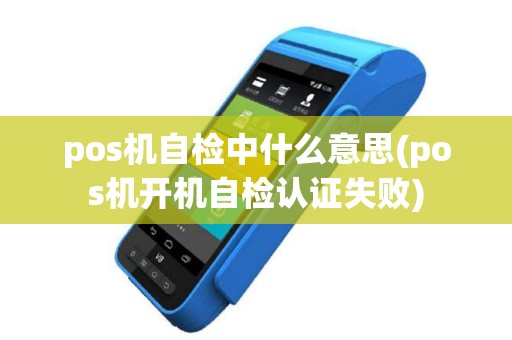 pos机自检中什么意思(pos机开机自检认证失败)