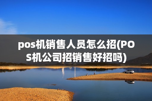 pos机销售人员怎么招(POS机公司招销售好招吗)