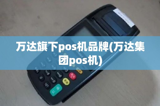 万达旗下pos机品牌(万达集团pos机)
