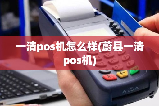 一清pos机怎么样(蔚县一清pos机)