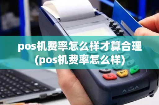 pos机费率怎么样才算合理(pos机费率怎么样)