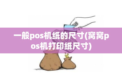 一般pos机纸的尺寸(窝窝pos机打印纸尺寸)