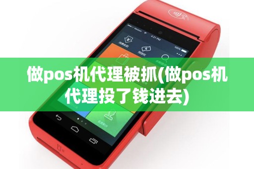 做pos机代理被抓(做pos机代理投了钱进去)