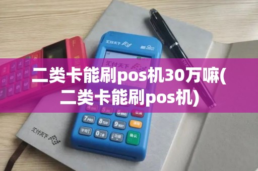 二类卡能刷pos机30万嘛(二类卡能刷pos机)