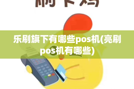 乐刷旗下有哪些pos机(亮刷pos机有哪些)