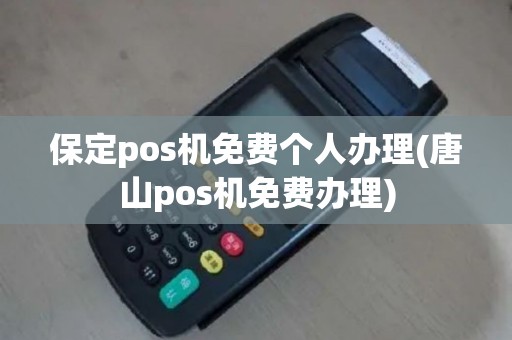 保定pos机免费个人办理(唐山pos机免费办理)