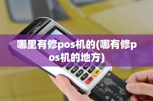 哪里有修pos机的(哪有修pos机的地方)