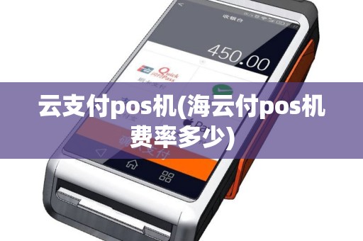 云支付pos机(海云付pos机费率多少)