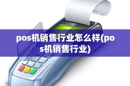 pos机销售行业怎么样(pos机销售行业)