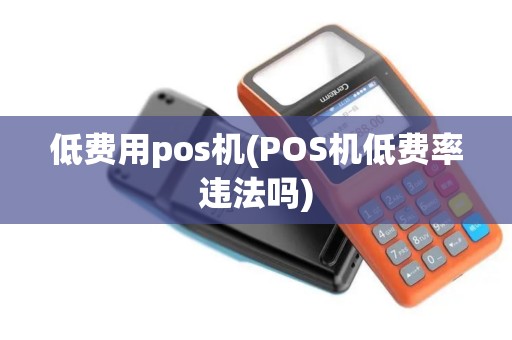 低费用pos机(POS机低费率违法吗)