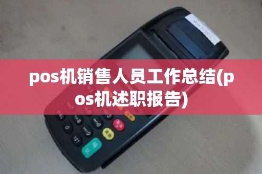 pos机销售人员工作总结(pos机述职报告)