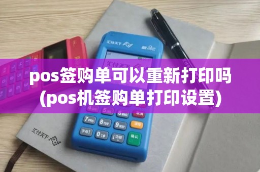 pos签购单可以重新打印吗(pos机签购单打印设置)