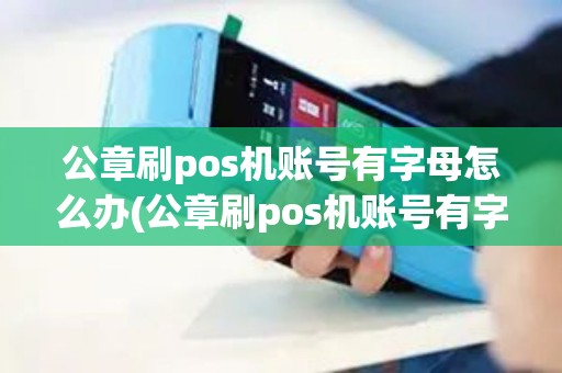 公章刷pos机账号有字母怎么办(公章刷pos机账号有字母)