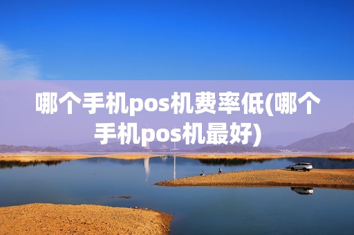 哪个手机pos机费率低(哪个手机pos机最好)