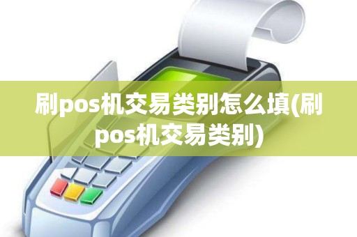 刷pos机交易类别怎么填(刷pos机交易类别)